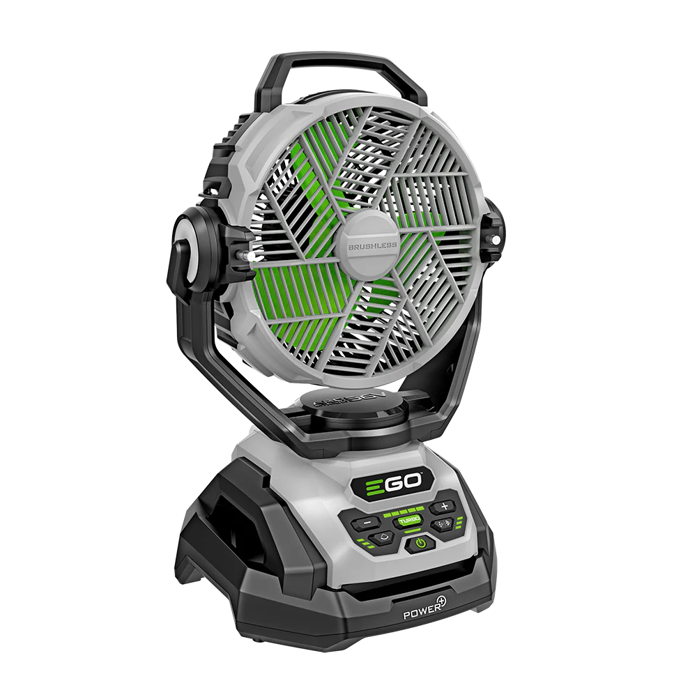 Ego Power FN1000E KIT 25CM OSCILLATING MISTING FAN with 2.5Ah battery and standard charger