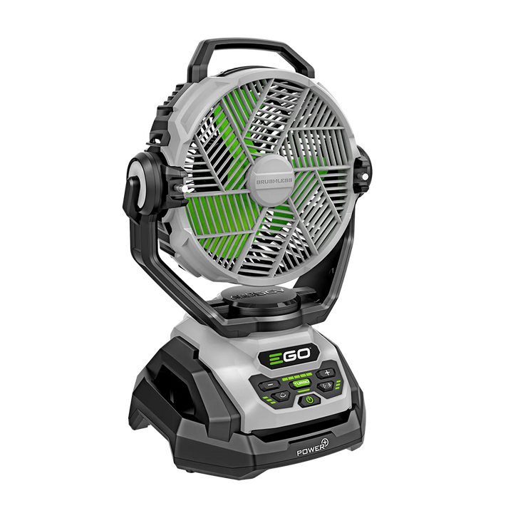 Ego Power FN1000E KIT 25CM OSCILLATING MISTING FAN with 2.5Ah battery and standard charger