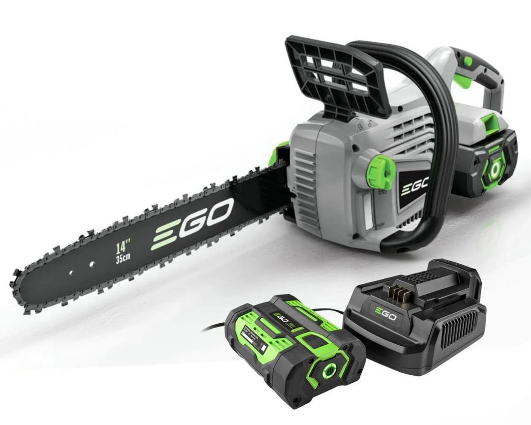 Kit Ego Power CS1411E Motosega da 35cm + Batteria 2.5 Ah + Caricabatteria Standard