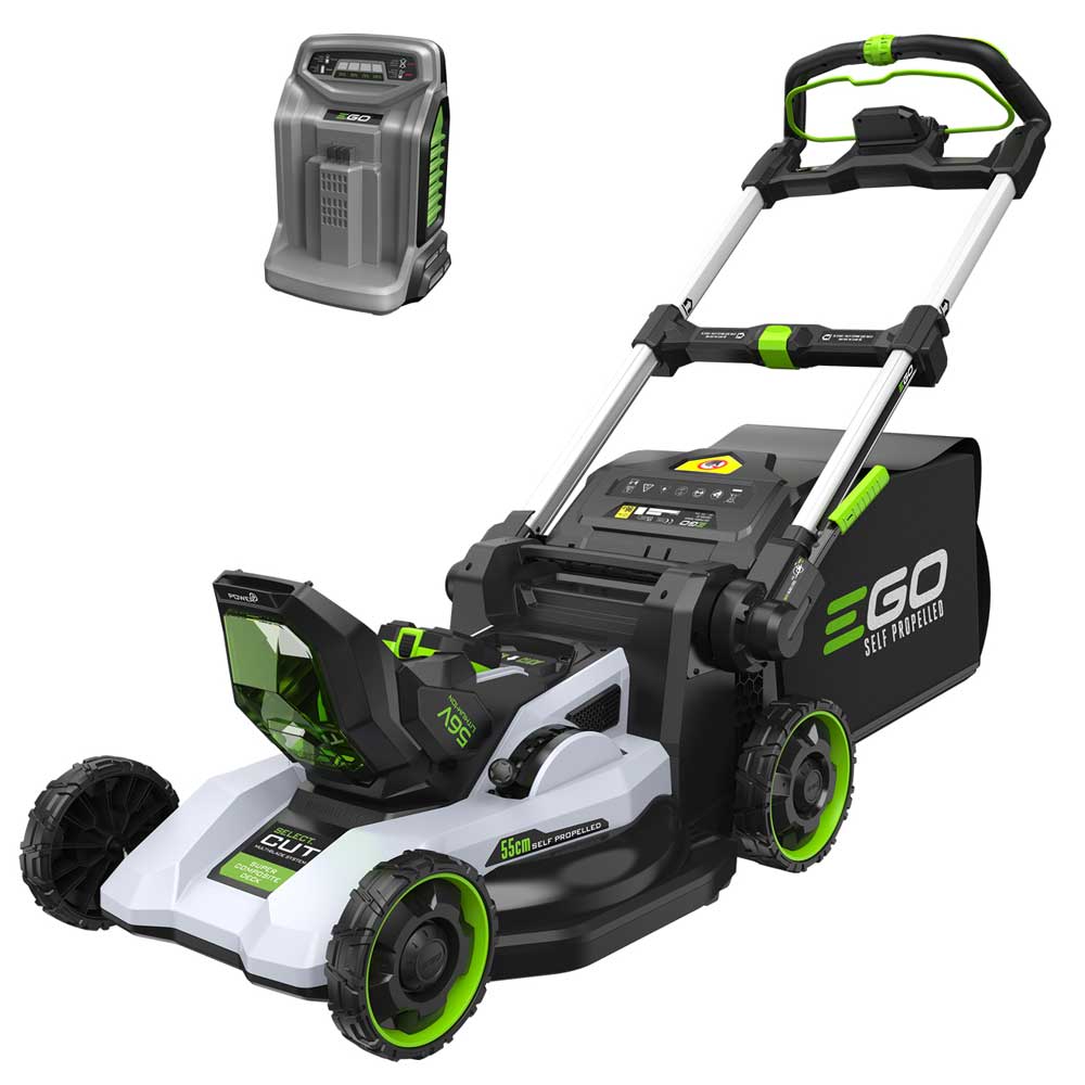 EGO Power LM2236E-SP 55cm Self-Propelled Lawnmower + 10Ah Battery + Charger