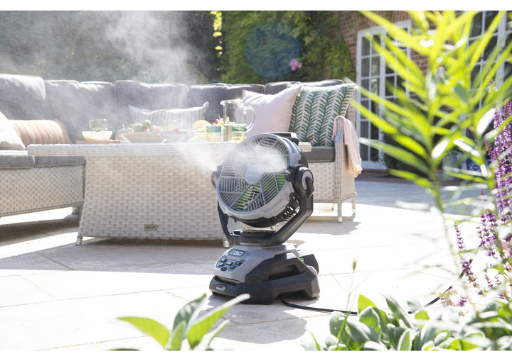 Ego Power FN1000E KIT 25CM OSCILLATING MISTING FAN with 2.5Ah battery and standard charger