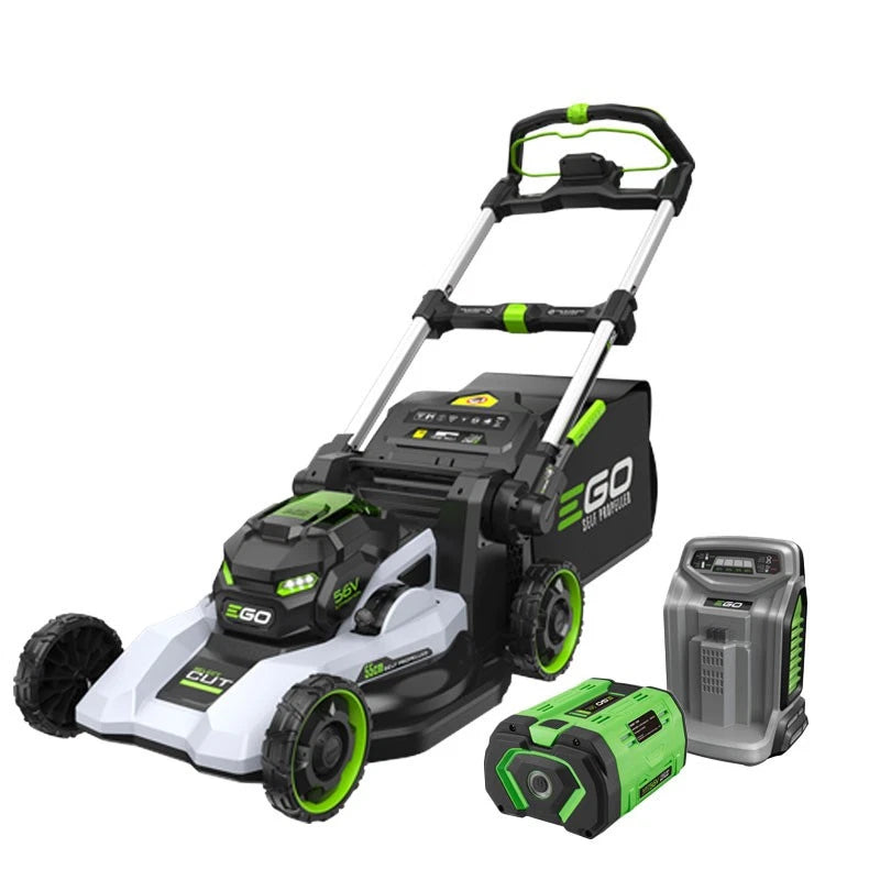 EGO Power LM2236E-SP 55cm Self-Propelled Lawnmower + 10Ah Battery + Charger