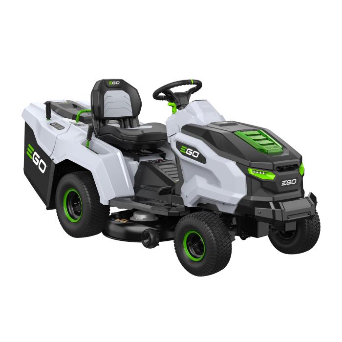 PROMO Ego Power TR3800E-B Trattorino a Batteria con Cesto di Raccolta + Caricabatteria Rapido + OMAGGIO 4 Batterie da 10 Ah