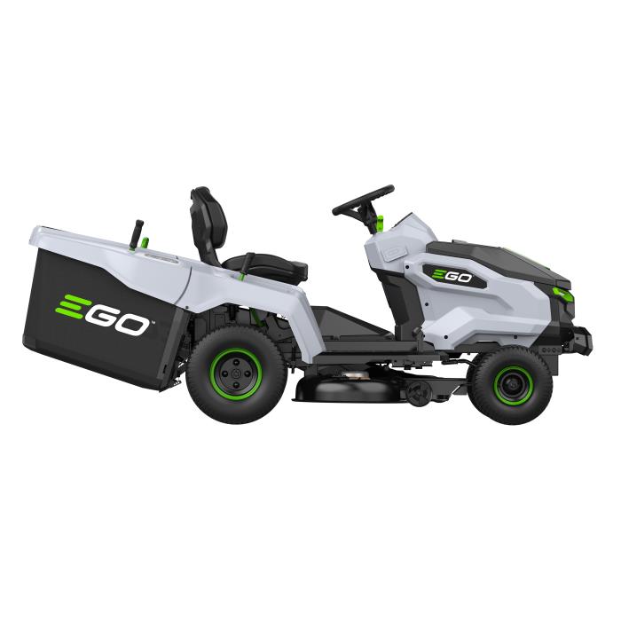 PROMO Ego Power TR3800E-B Trattorino a Batteria con Cesto di Raccolta + Caricabatteria Rapido + OMAGGIO 4 Batterie da 10 Ah