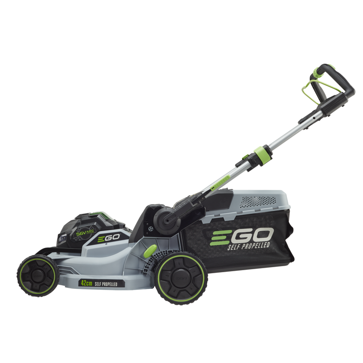 Kit EGO Power LM1702E-SP Tosaerba Semovente 42cm con Batteria 4Ah + OMAGGIO Kit Mulching