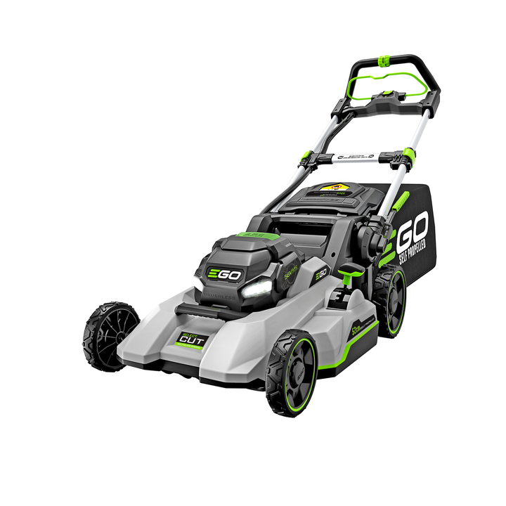 EGO Power LM2135E-SP 52cm Self-Propelled Lawnmower Kit + Battery + Quick Charger