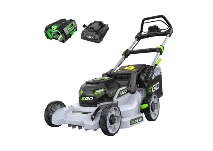 Promo Tosaerba a spinta da 47 cm Ego Power LM1912E + Batteria 4 Ah + Caricabatteria + OMAGGIO Kit Mulching ABP1700 + OMAGGIO Kit Mulching ABP1900