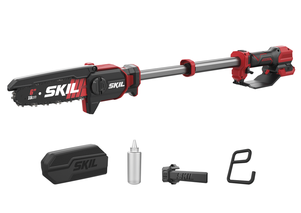 SKIL Sega da giardino telescopica a batteria «brushless» 0514 CA Codice BM 060920