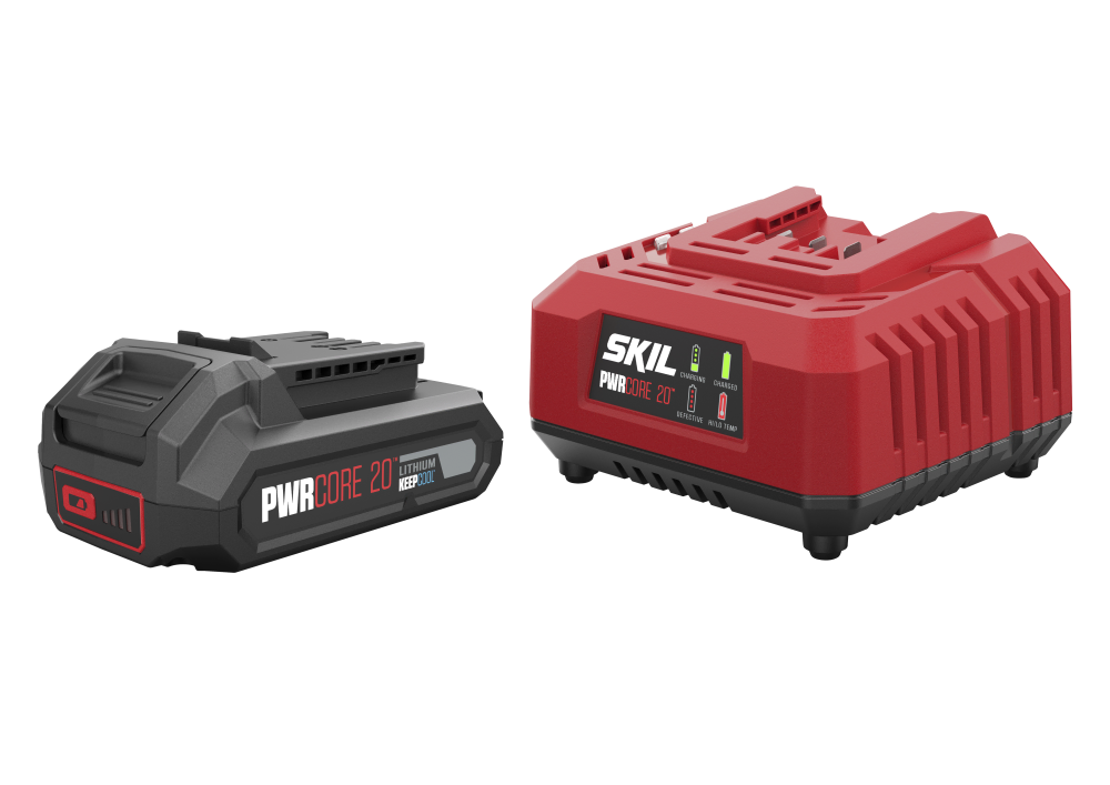 SKIL Kit Batteria («20V Max» da 2,5 Ah «KEEPCOOL™» al litio) e caricatore 3110 AA Cod. BM 059680