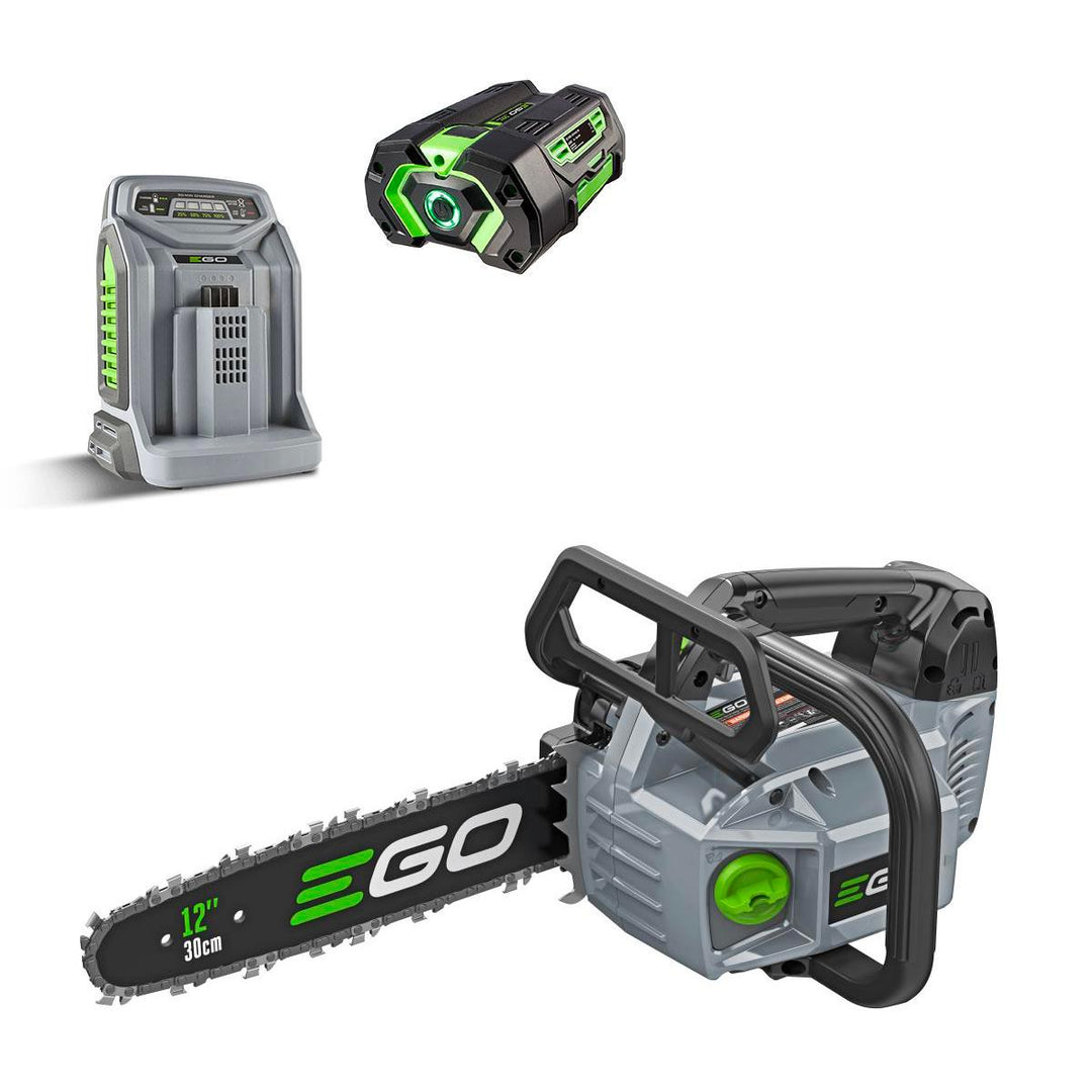 EGO Power CSX3002 Pruning Chainsaw Kit + Battery + Quick Charger