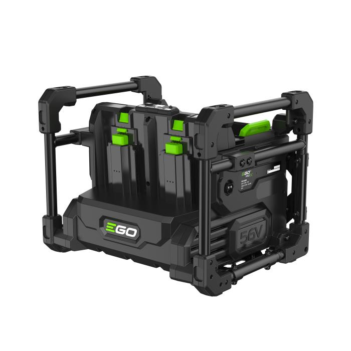 Ego Power PSG1602E-H Kit Ricarica PRO con caricabatterie 1600W - Batteria 40Ah - Accumulatore a 2 slot - Portabatterie da 3 slot