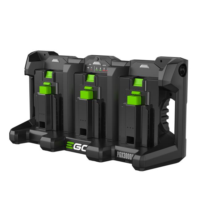 Ego Power PSG1602E-H Kit Ricarica PRO con caricabatterie 1600W - Batteria 40Ah - Accumulatore a 2 slot - Portabatterie da 3 slot