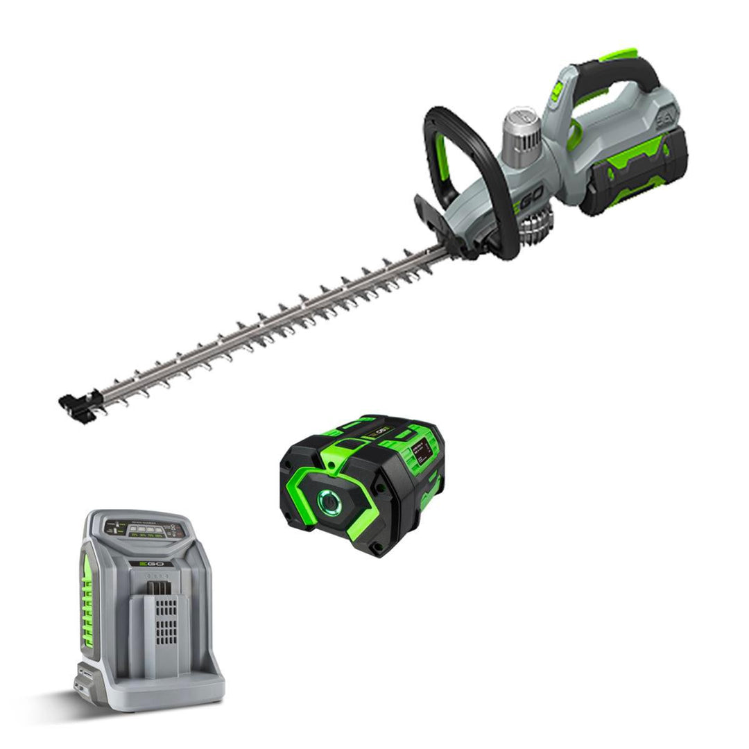 EGO Power HT5100E Hedge Trimmer Kit + Battery + Charger