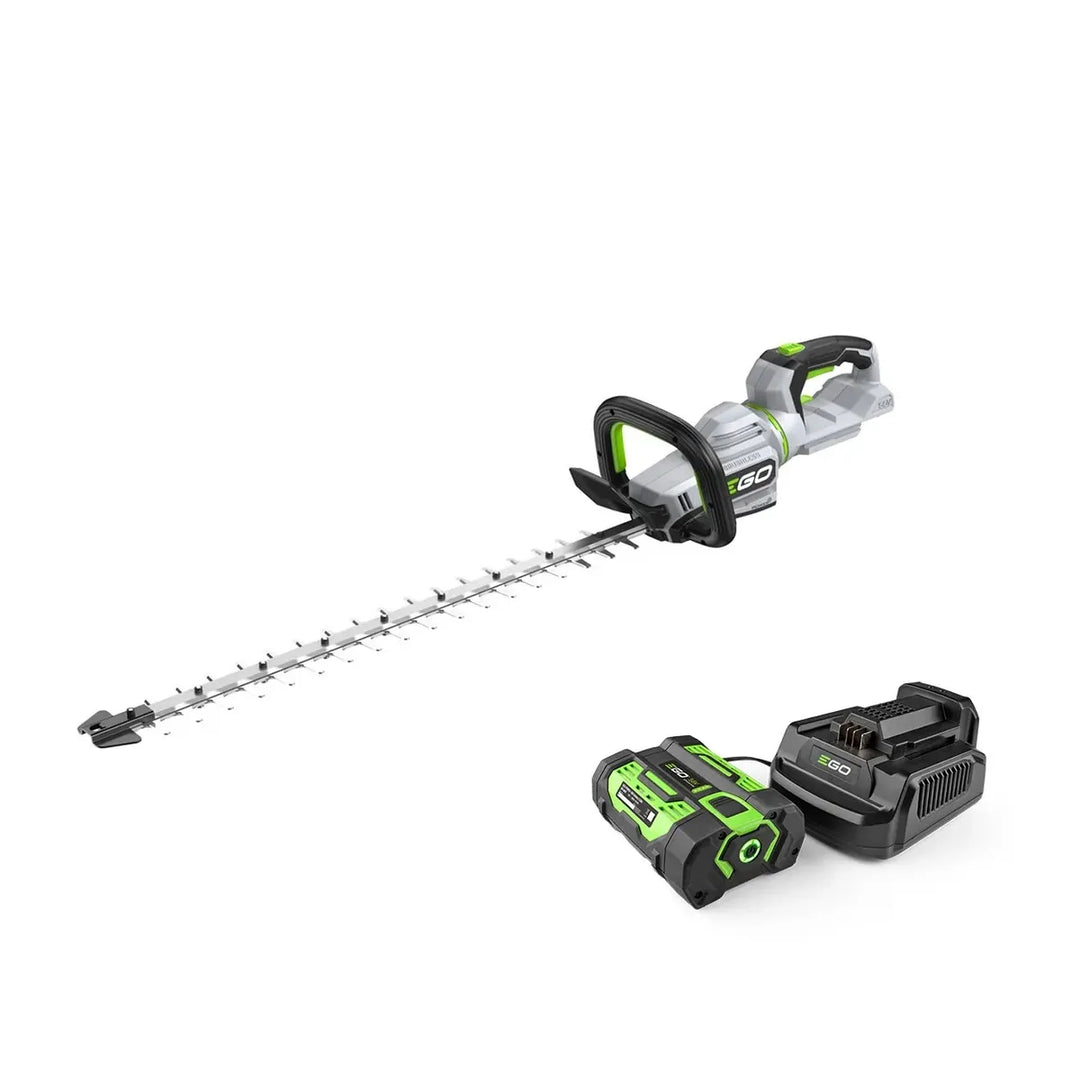 PROMO EGO Power HT2601E Hedge Trimmer Kit + Battery + Standard Charger + Free Lubricate and Clean Blades Spray